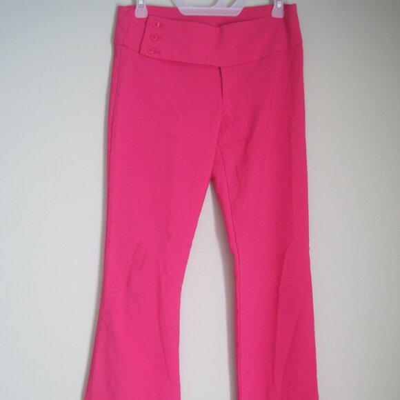 Cleveland Street Pink Womens Dress Pants Polyester Size 9. Business Career Wear - Picture 1 of 7